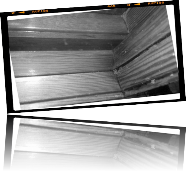 Infisso di legno Infisso con vetro di 2mm
